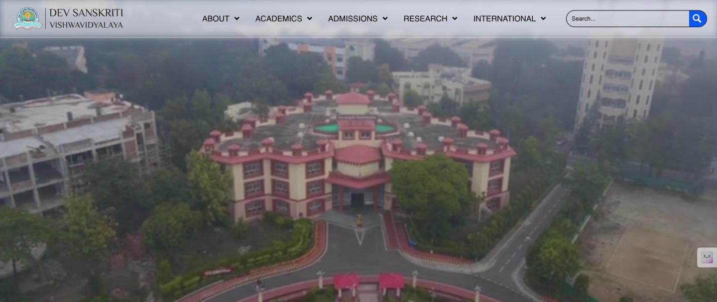 Dev Sanskriti Vishwavidyalaya, Haridwar